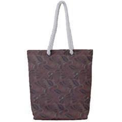 Batik-03 Full Print Rope Handle Tote (small) by nateshop