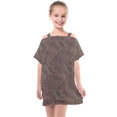 Batik-03 Kids  One Piece Chiffon Dress by nateshop