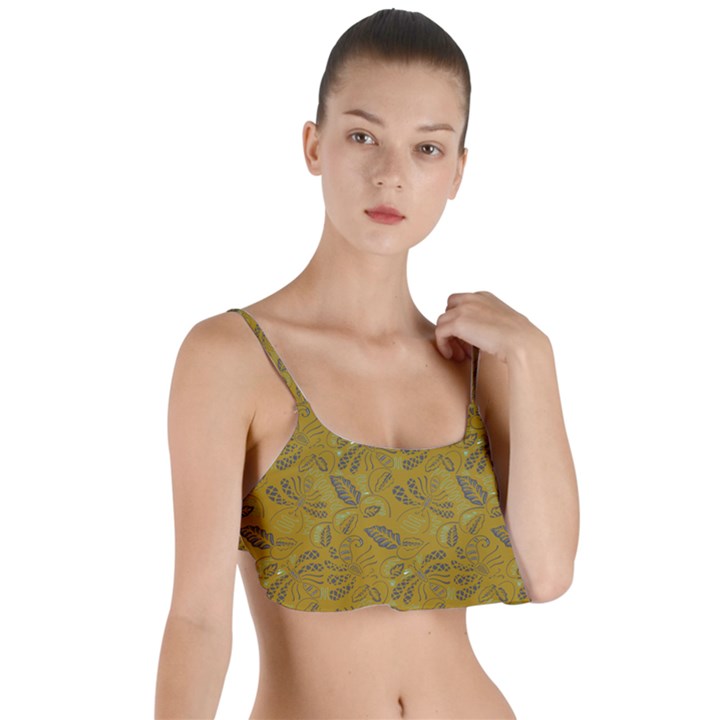 Batik-04 Layered Top Bikini Top 