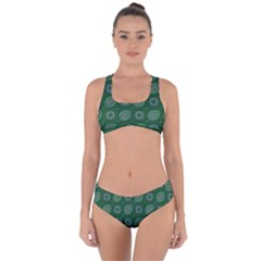 Batik-05 Criss Cross Bikini Set by nateshop