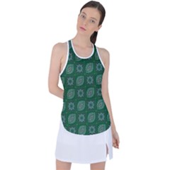 Batik-05 Racer Back Mesh Tank Top by nateshop