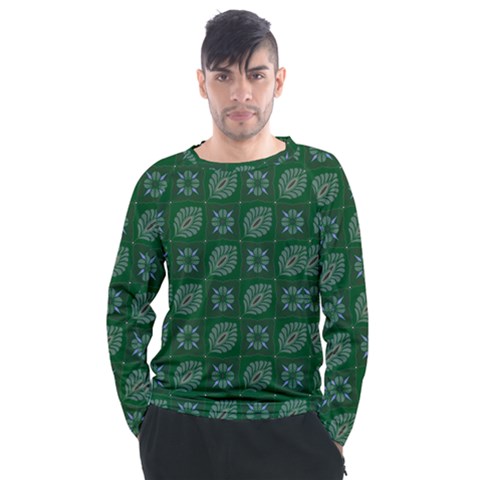 Batik-05 Men s Long Sleeve Raglan Tee by nateshop