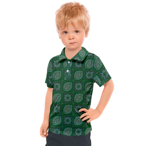 Batik-05 Kids  Polo Tee by nateshop