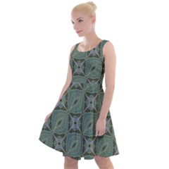 Batik-tradisional Knee Length Skater Dress