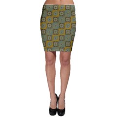 Batik-tradisional-01 Bodycon Skirt by nateshop