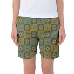 Batik-tradisional-01 Women s Basketball Shorts by nateshop