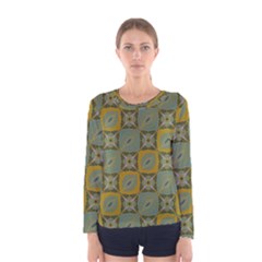 Batik-tradisional-01 Women s Long Sleeve Tee