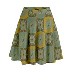 Batik-tradisional-01 High Waist Skirt by nateshop