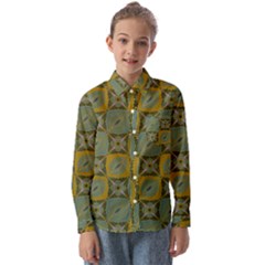 Batik-tradisional-01 Kids  Long Sleeve Shirt by nateshop