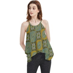 Batik-tradisional-01 Flowy Camisole Tank Top by nateshop