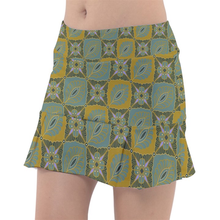 Batik-tradisional-01 Classic Tennis Skirt