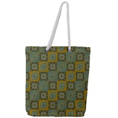 Batik-tradisional-01 Full Print Rope Handle Tote (large) by nateshop