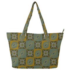 Batik-tradisional-01 Full Print Shoulder Bag by nateshop