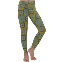 Batik-tradisional-01 Kids  Lightweight Velour Classic Yoga Leggings by nateshop