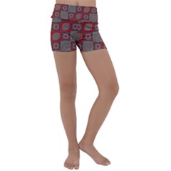 Batik-tradisional-02 Kids  Lightweight Velour Yoga Shorts by nateshop