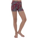 Batik-tradisional-02 Kids  Lightweight Velour Yoga Shorts View1