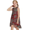 Batik-tradisional-02 Kids  Frill Swing Dress View2