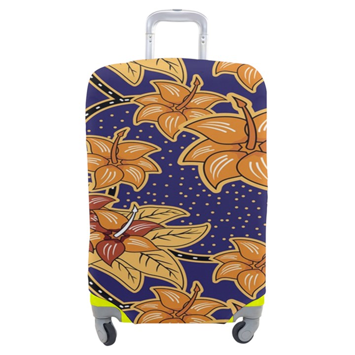 Seamless-pattern Floral Batik-vector Luggage Cover (Medium)