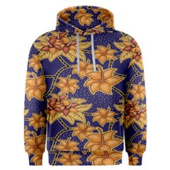 Seamless-pattern Floral Batik-vector Men s Overhead Hoodie by nateshop