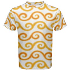 Seamless-pattern-ibatik-luxury-style-vector Men s Cotton Tee by nateshop