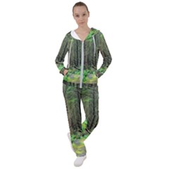 Forest Woods Nature Landscape Tree Women s Tracksuit by Celenk