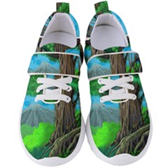 Green Forest Tropical Jungle Tree Wood Nature Women s Velcro Strap Shoes by Wegoenart