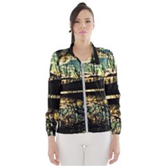 Forest Sunset Dusk Reflection Women s Windbreaker by Wegoenart