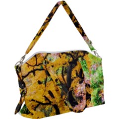 Japan Garden Color Tree Zen Canvas Crossbody Bag by Wegoenart