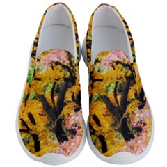 Japan Garden Color Tree Zen Men s Lightweight Slip Ons by Wegoenart