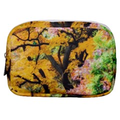 Japan Garden Color Tree Zen Make Up Pouch (small) by Wegoenart