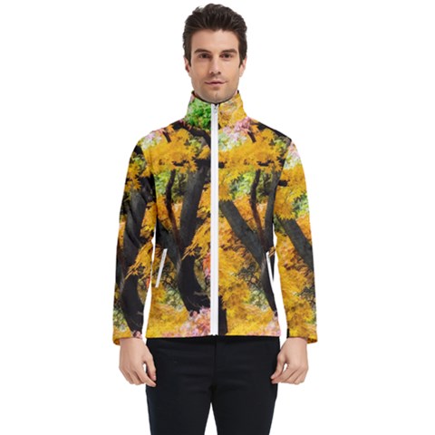 Japan Garden Color Tree Zen Men s Bomber Jacket by Wegoenart