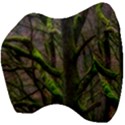 Tree Moss Forest Bark Wood Trunk Velour Head Support Cushion View4