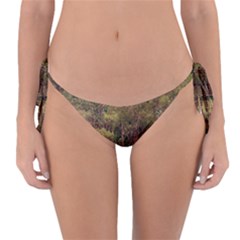 Landscape Jungle Reflection Nature Reversible Bikini Bottom by Wegoenart