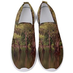 Landscape Jungle Reflection Nature Men s Slip On Sneakers by Wegoenart