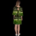 Beeches Trees Tree Lawn Forest Nature Velour Kimono Dress View4