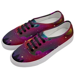 Asteroid Comet Star Space Aurora Women s Classic Low Top Sneakers by Wegoenart