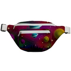 Asteroid Comet Star Space Aurora Fanny Pack by Wegoenart