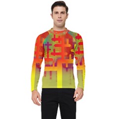 Code Binary System Men s Long Sleeve Rash Guard by Wegoenart