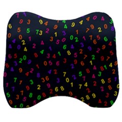 Number Digit Learning Education Velour Head Support Cushion by Wegoenart