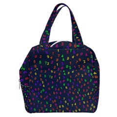 Number Digit Learning Education Boxy Hand Bag by Wegoenart