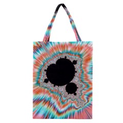 Fractal Abstract Background Classic Tote Bag by Wegoenart