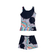 Fractal Abstract Background Kids  Boyleg Swimsuit by Wegoenart