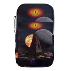 Eye Of Sauron Space Mushroom Moon Waist Pouch (small) by Wegoenart