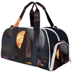 Eye Of Sauron Space Mushroom Moon Burner Gym Duffel Bag by Wegoenart