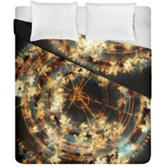 Science Fiction Background Fantasy Duvet Cover Double Side (california King Size) by Wegoenart