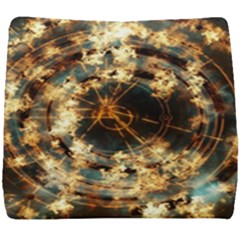 Science Fiction Background Fantasy Seat Cushion by Wegoenart