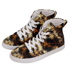 Science Fiction Background Fantasy Men s Hi-top Skate Sneakers by Wegoenart