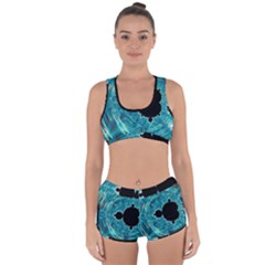 Mandelbrot Apple Fractal Abstract Racerback Boyleg Bikini Set by Wegoenart