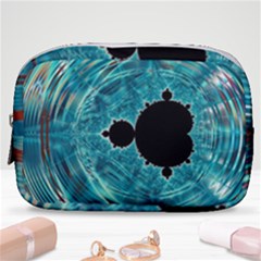 Mandelbrot Apple Fractal Abstract Make Up Pouch (small) by Wegoenart