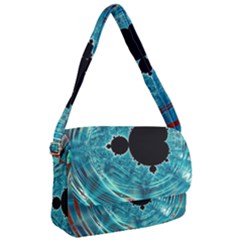 Mandelbrot Apple Fractal Abstract Courier Bag by Wegoenart